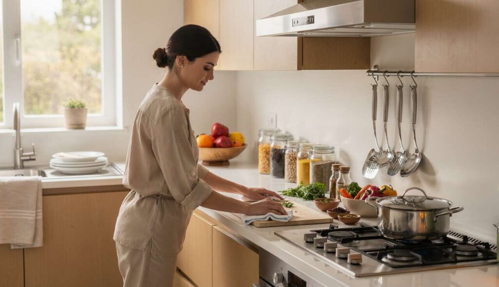 Wer beim Kochen sofort aufräumt, besitzt laut Psychologie diese 9 bemerkenswerten Eigenschaften