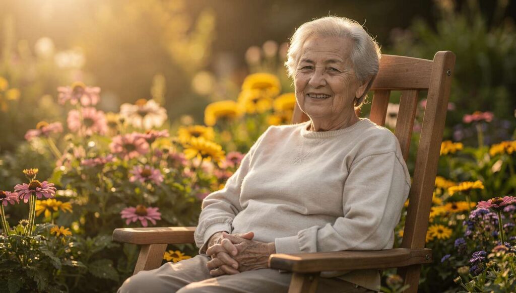 Das Geheimnis von Menschen, die im Alter zufriedener werden statt verbitterter
